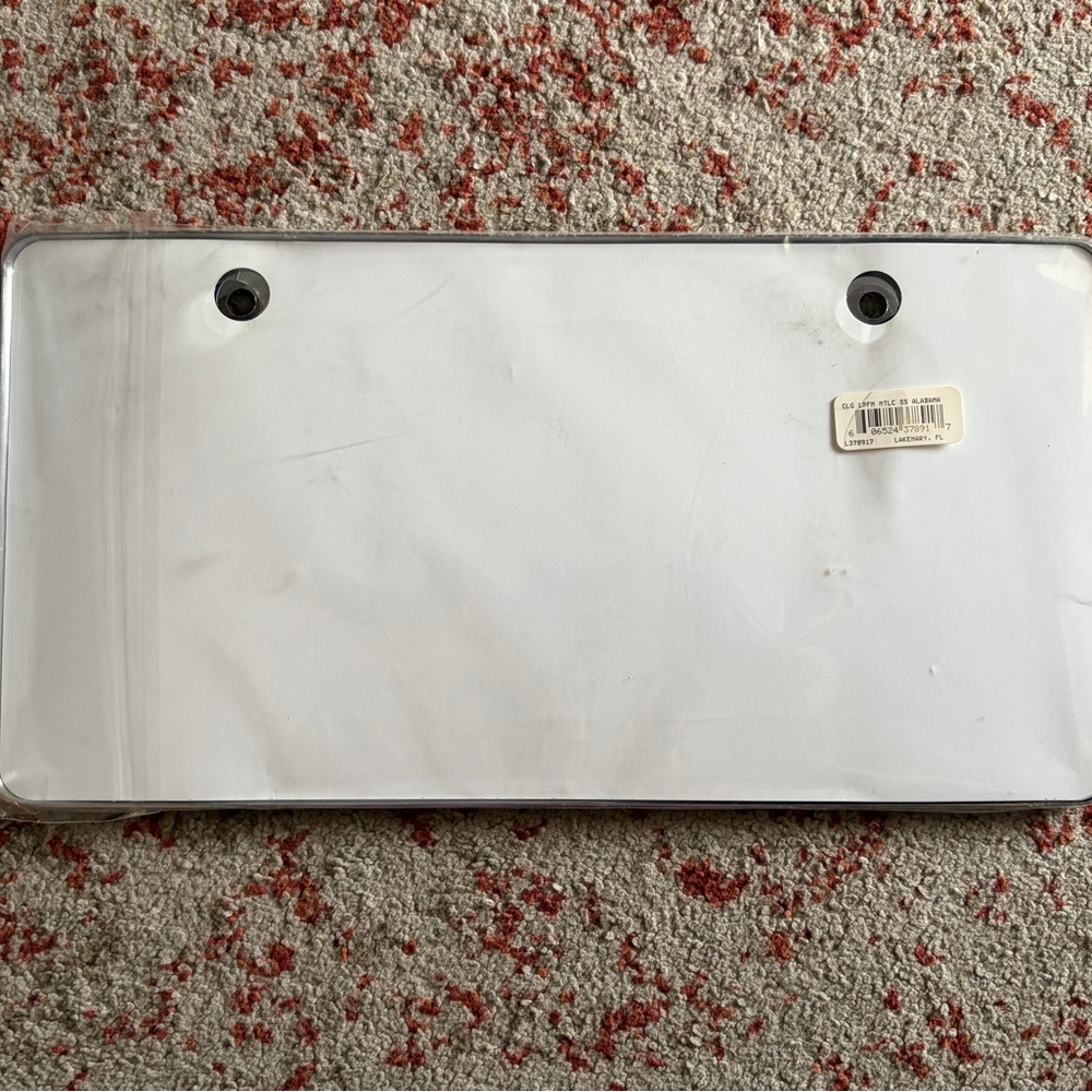 Wincraft Alabama Blue and Red License Plate Frame - Picture 2 of 4
